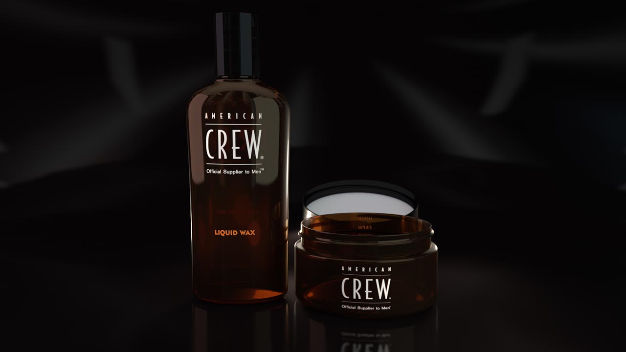 American Crew Liquid Wax - Product Modeling