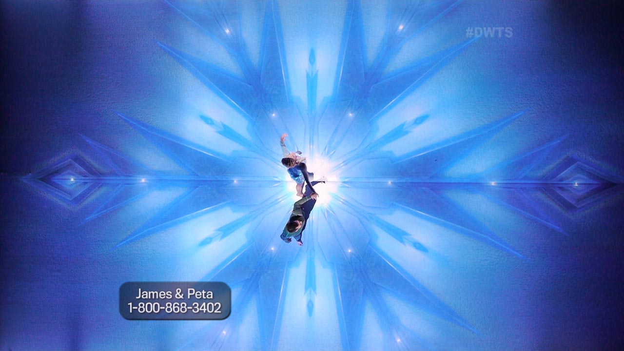 Dancing with the Stars - Projection Mapping