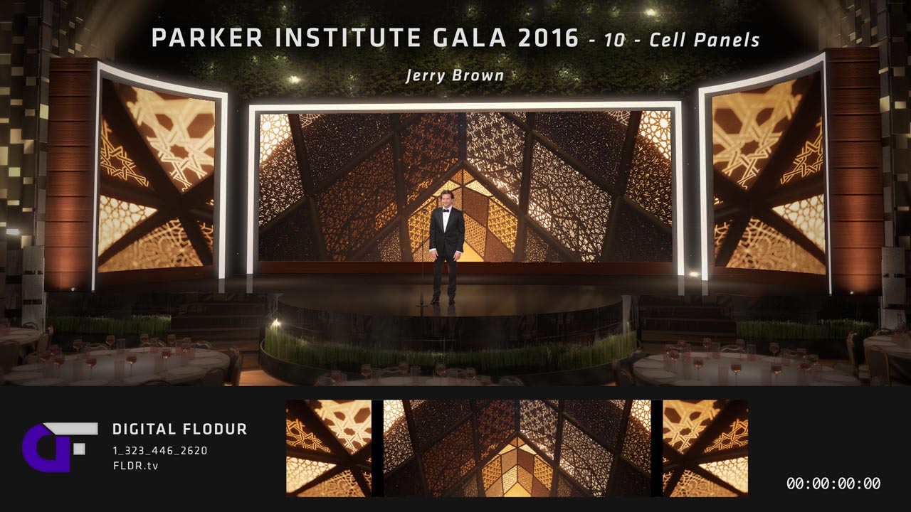 Parker Institute for Cancer Immunotherapy Gala - Screens Design