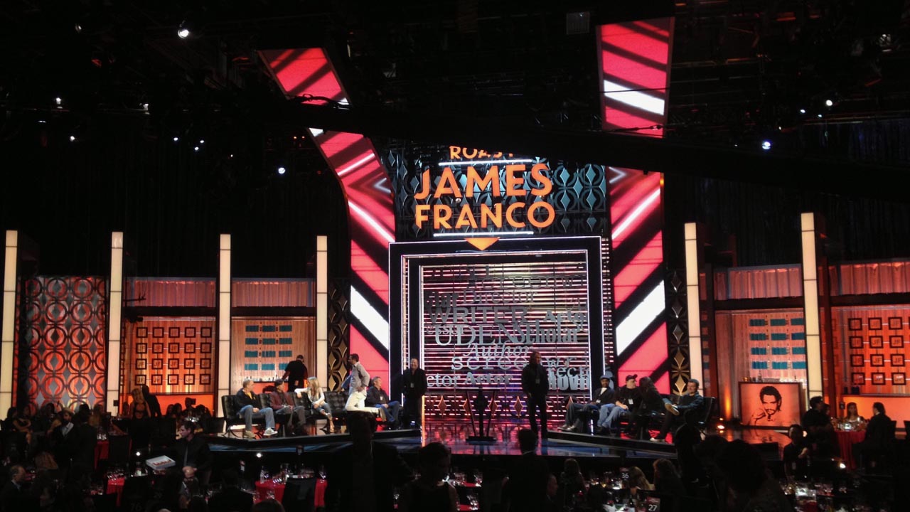 Comedy Central Roast of James Franco - Screens Design